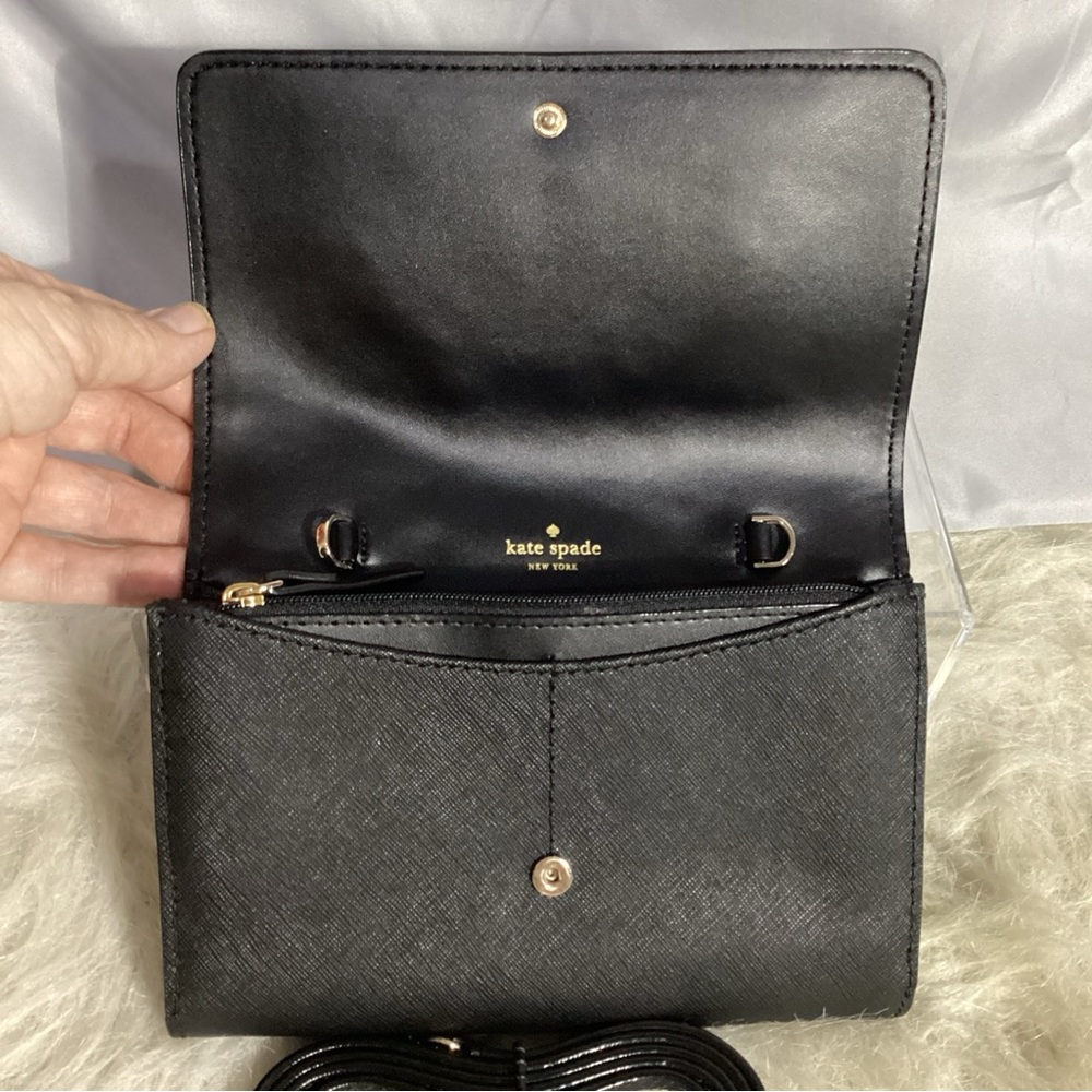 Kate Spade Leopard Summer Run Wild Calf Hair Leather Crossbody Bag - Picture 9 of 12